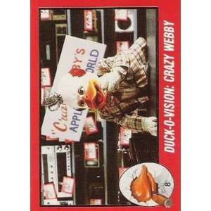   1986 Topps Howard the Duck #Crazy Webby Trading Card 