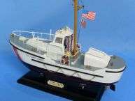 USCG Utility Boat Wooden Model Ship 16 Coast Guard  