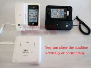   KK Phone retro Telephone Landline Dock Handset for iPhone 4G 3G 3GS