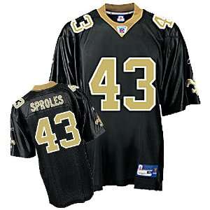  Darren Sproles #43 Black New Orleans Saints Reebok NFL 