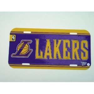 LOS ANGELES LAKERS LICENSE PLATE