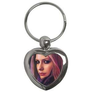  Avril Lavigne Key Chain (Heart)