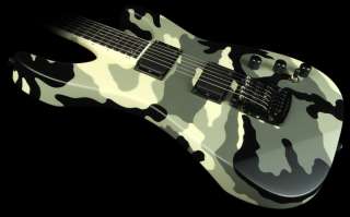 2008 ESP Jeff Hanneman Signature Electric Guitar Urban Camo  