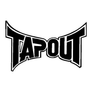 Tap Out Tapout MMA Solid Vinyl Decal Sticker  