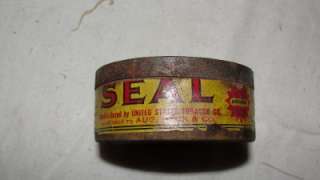 Vintage Snuff Can Seal Snus Norrkoping Svenskt Snus  