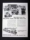 Dempster Dumps​ter System rubbish garbage collection 1954 print Ad 