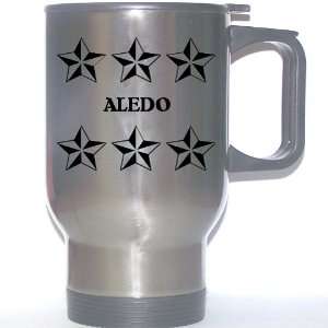  Personal Name Gift   ALEDO Stainless Steel Mug (black 