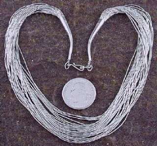 The necklace measures approximately 18 long with a total of 20 