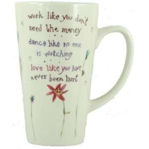 Work, Dance, Love Latte Mug