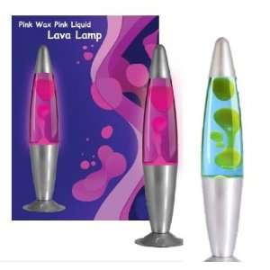  Grand Gadgets Funky Motion Lava Lamp Pair   Pink Pink and 
