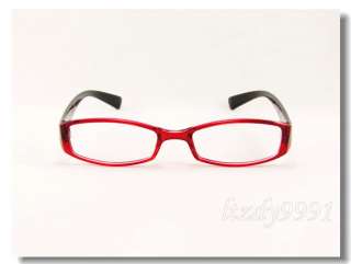 Red&Black Optical Full Rim Acetate EYEGLASS FRAME Womens Glasses RX 