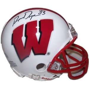Ron Dayne Autographed Wisconsin Badgers Mini Helmet  