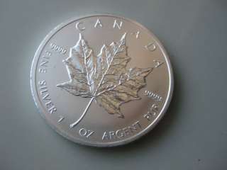 2007 $5 CANADA 1 oz.9999 fine silver bullion coin  