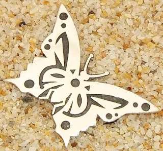 Taxco Mexico Mexican Butterfly 950 Sterling Brooch Pin  