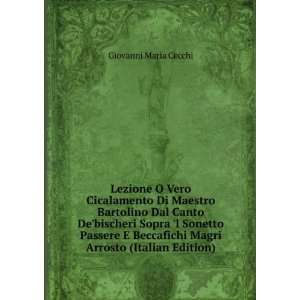   Magri Arrosto (Italian Edition) Giovanni Maria Cecchi Books