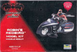 REVELL BATMAN AND ROBIN ROBINS REDBIRD MOTORCYCLE NEW  