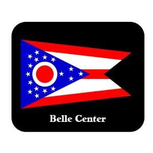    US State Flag   Belle Center, Ohio (OH) Mouse Pad 
