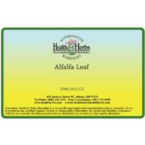  Alternative Health & Herbs Remedies Alfalfa Leaf, 1 Pound 