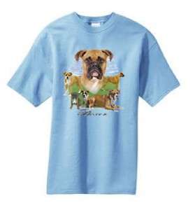 Boxer Lawn Dog T Shirt S  6x  Choose Color  