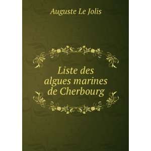  Liste des algues marines de Cherbourg Auguste Le Jolis 