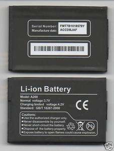 LOT 5 NEW BATTERY FOR CALCOMP A200 ZTE A310 MSGM8 2  