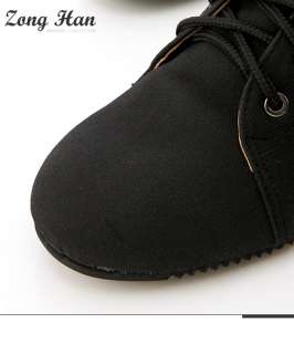 Adorable❤ BN Villus Trim Lace Up Zipper Casual Flat Ankle Boots 