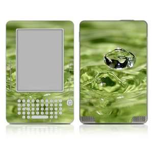   Kindle DX Skin Decal Sticker   Water Drop 