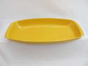 FRANKOMA POTTERY Westwind Autumn Yellow Oval Platter  