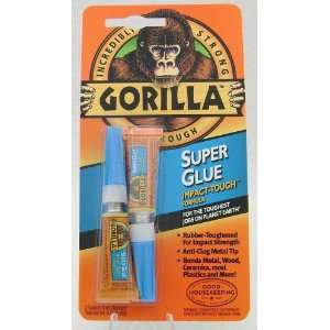  Gorilla Super Glue Two.11oz Tubes  