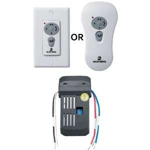   Dimming Remote or Wall Control (Receiver Included)