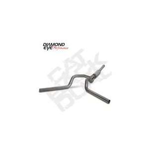  Diamond Eye 4in Stainless Dual Cat Back Exhaust   K4312S 