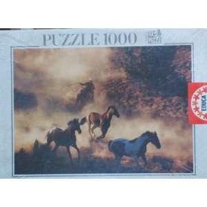  Wild Horses 1000 Piece Puzzle Toys & Games
