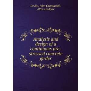   concrete girder John Gratan;Dill, Allen Frederic Devlin Books