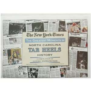  North Carolina Tar Heels (UNC) Greatest Moments Newspaper 