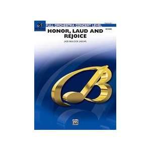  Honor, Laud and Rejoice Conductor Score & Parts Full 