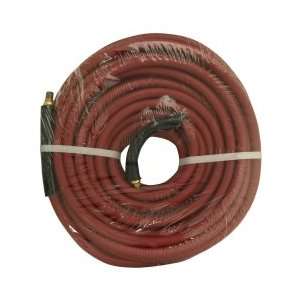 All Pro Heater (APH21777) 3/8 x 50 Red Rubber Hose Coupled Brass 1/4 