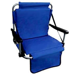 Stadium Chair with Back (Royal Blue)