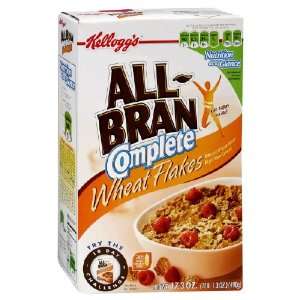 Kelloggs All Bran Complete Wheat Flakes Cereal, 17.3 oz (Pack of 6)