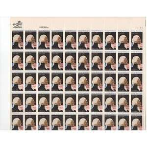  George Washington Sheet of 50 x 20 Cent US Postage Stamps 