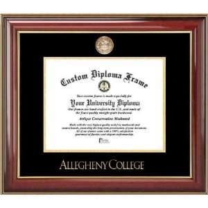  Allegheny College Gators   Gold Medallion   Mahogany Gold 