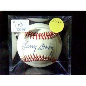 Larry Doby Autographed Baseball 