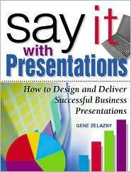   Presentations, (0071354077), Gene Zelazny, Textbooks   