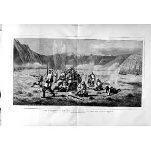   1873 Russians Asia Troops Battle Soldiers Weapons War