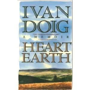  Heart Earth, LARGE PRINT, Ex Lib. Ivan Doig Books