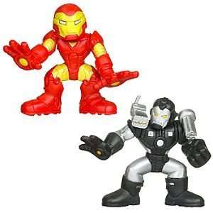   Hero Squad    Iron Man and War Machine Action Figures Toys & Games