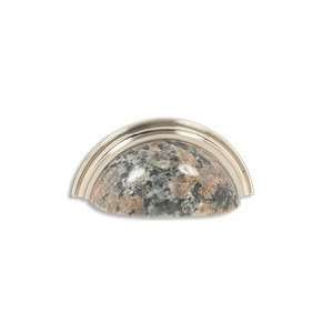  #200 CKP Brand Granite Cup Pull Polychrome, Brushed Nickel 