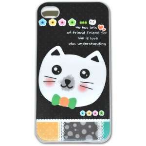 Cute Cartoon Hard Case for Iphone 4g (At&t Only) Jc054l + Free Screen 