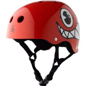  Triple Eight Helmet Maloof Apple Medium Red Skate Helmets 