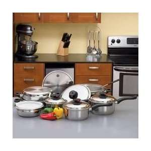   Secret 15pc 9 Element Stainless Steel Cookware