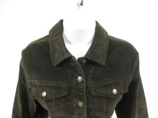 AMI Brown Cotton Corduroy Jacket Coat New w Tags Size M  